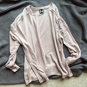 Theory Light Pink Sweater- size medium